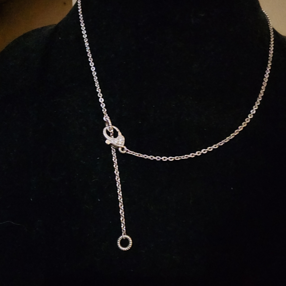 NIB Judith Ripka Flower Necklace - Picture 6 of 8